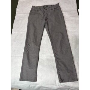 Mens Brax Cooper Fancy Pants Gray 34x32